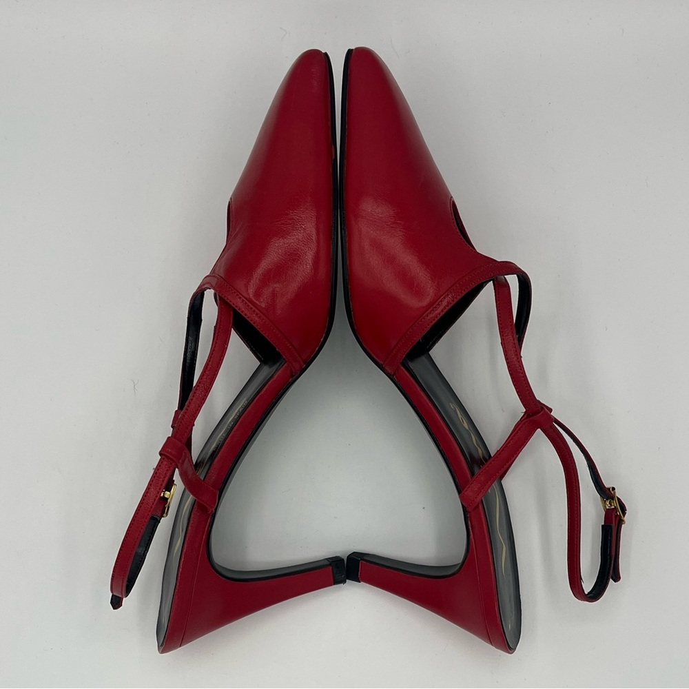 Red Nina Heels Size 6.5 - Picture 6 of 11